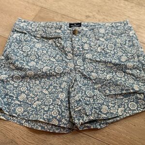 American Eagle Outfitters Blue Floral Shorts